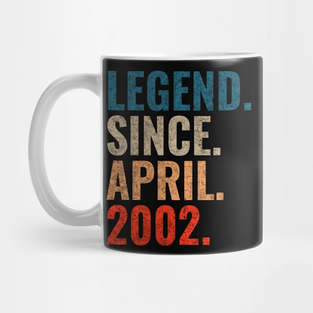 Legend since April 2002 Retro 2002 by TeeLogic